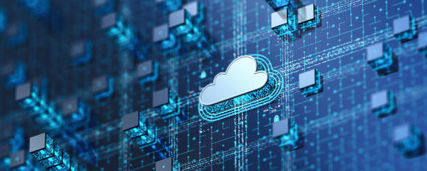 cloud network server - big data security system. - 云计算 個照片及圖片檔